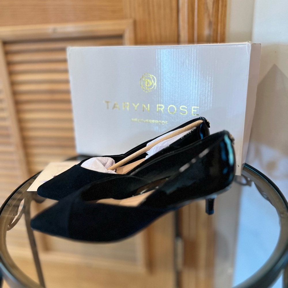 Taryn Rose Weatherproof Heels - Size 7W - NWT 🖤👠 - Picture 10 of 12